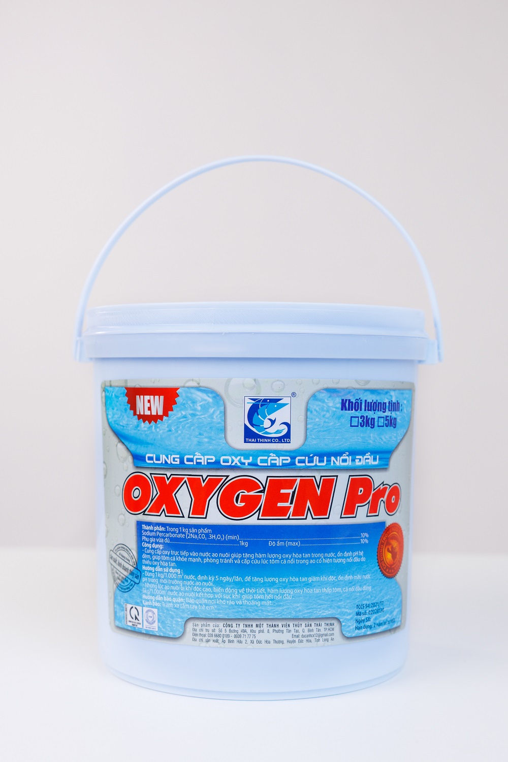 OxyGen Pro Oxy 5kg - Cung cấp oxy cấp cứu nổi đầu